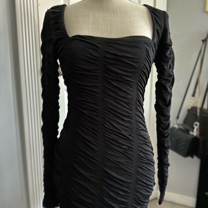 Tight black dress (stretchy)